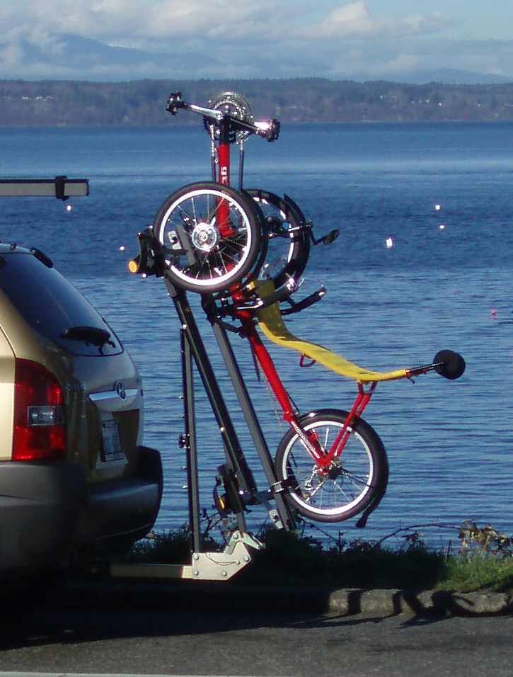 car bike rack for tricycle